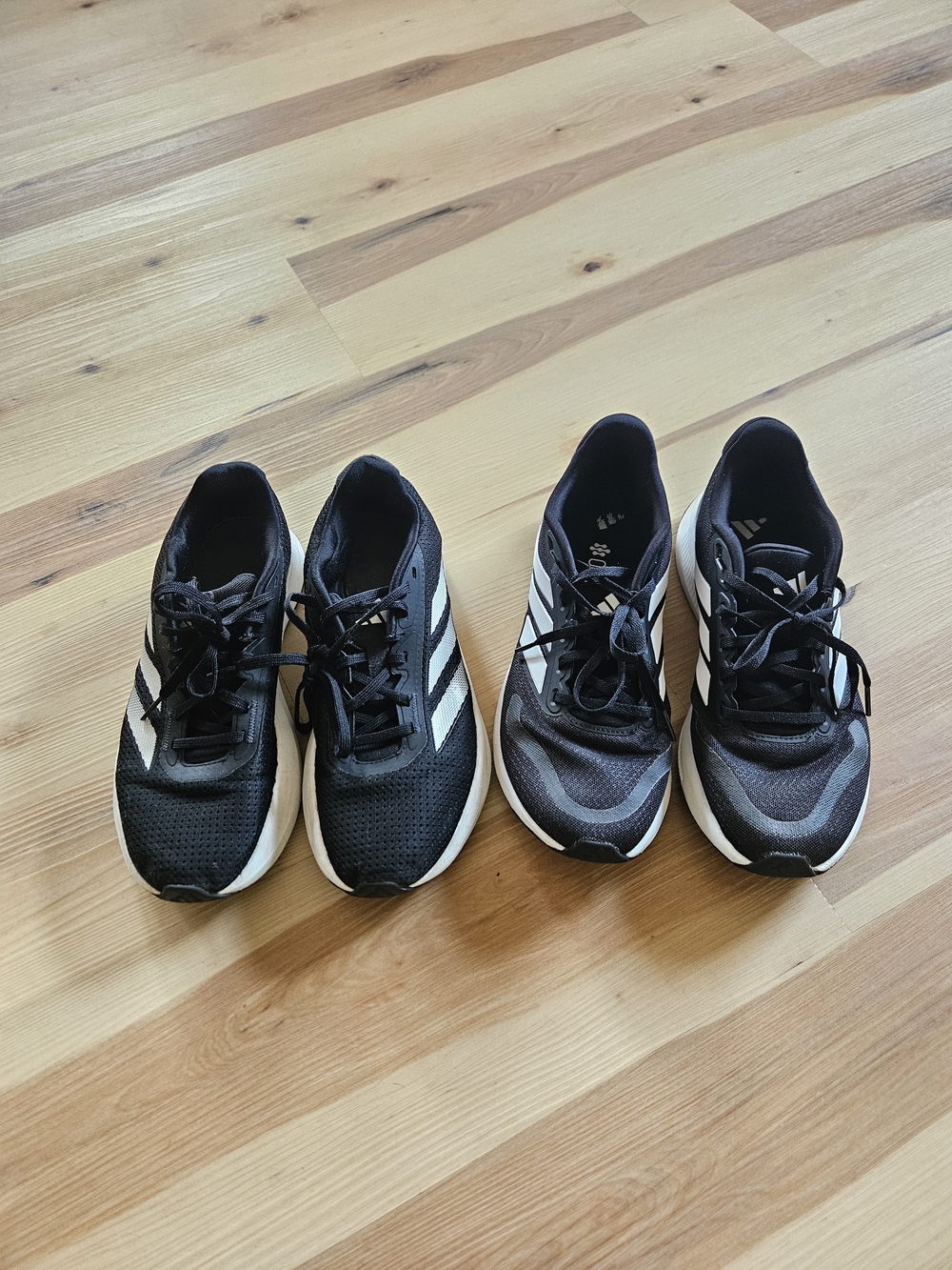 2 Pairs Of Adidas Sneakers